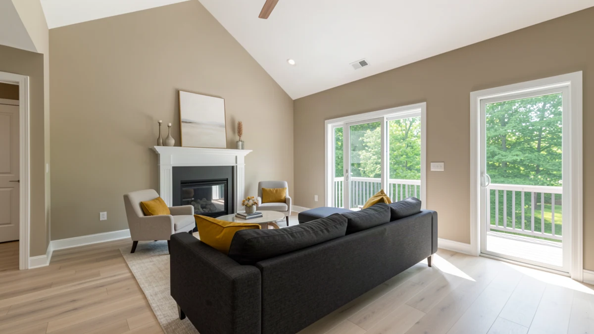 Professional painting contractors in Colora, MD preparing and painting home interior