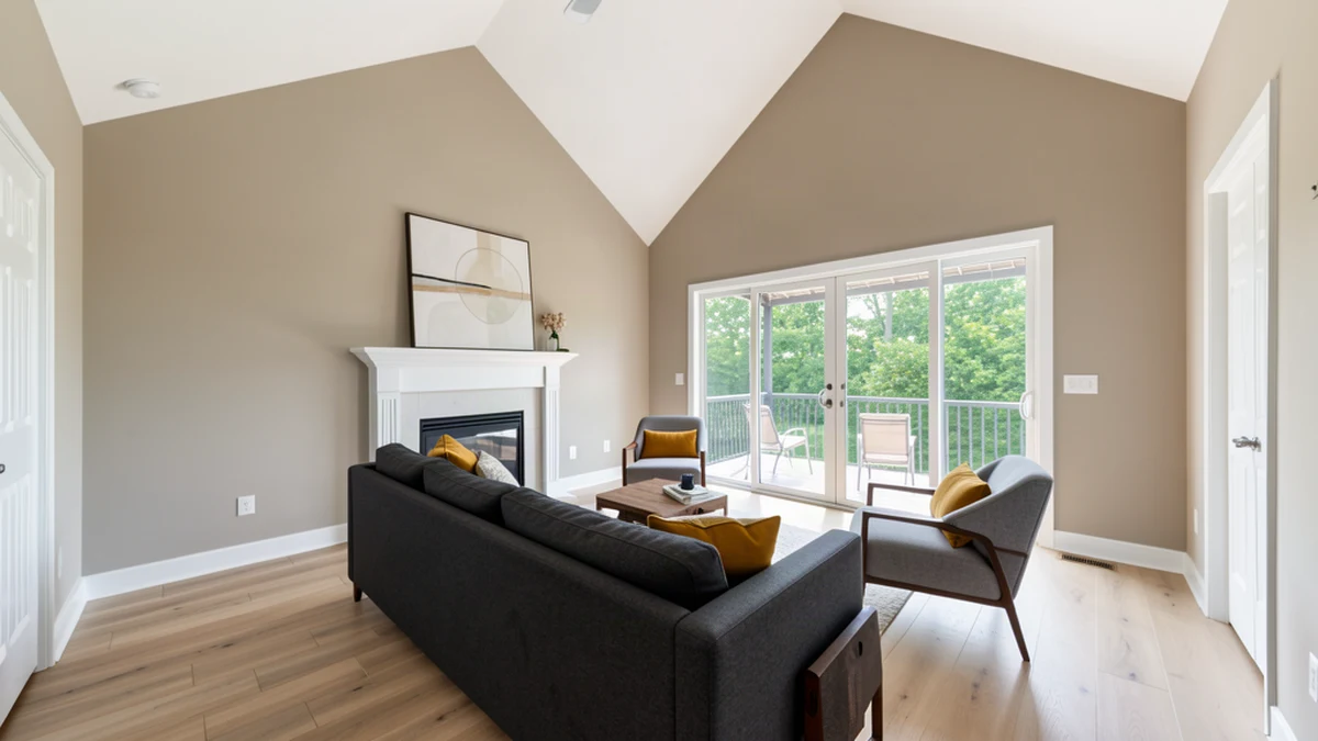 Professional painting contractors in Fort Washington, MD preparing and painting home interior