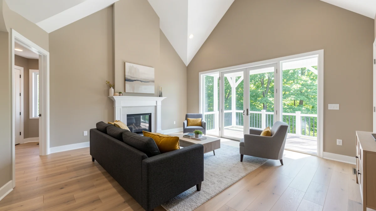 Professional painting contractors in Halethorpe, MD preparing and painting home interior