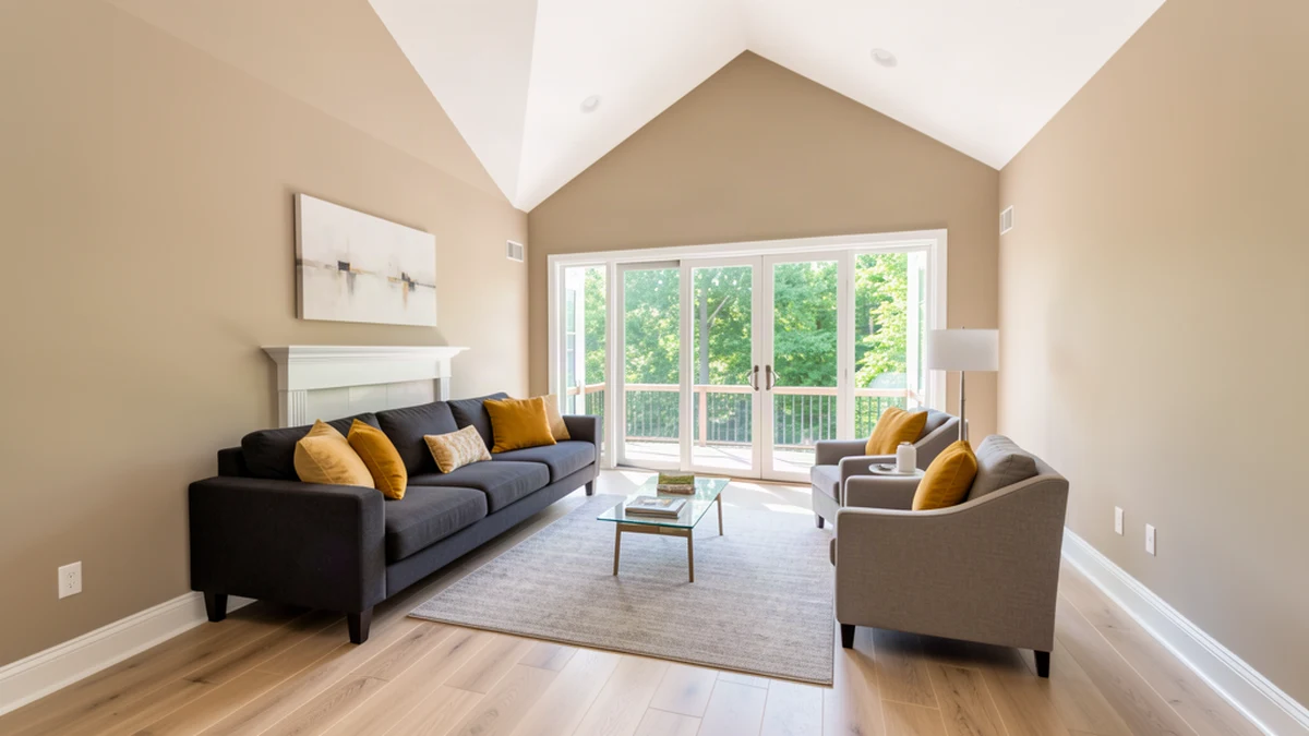 Professional painting contractors in Morningside, MD preparing and painting home interior