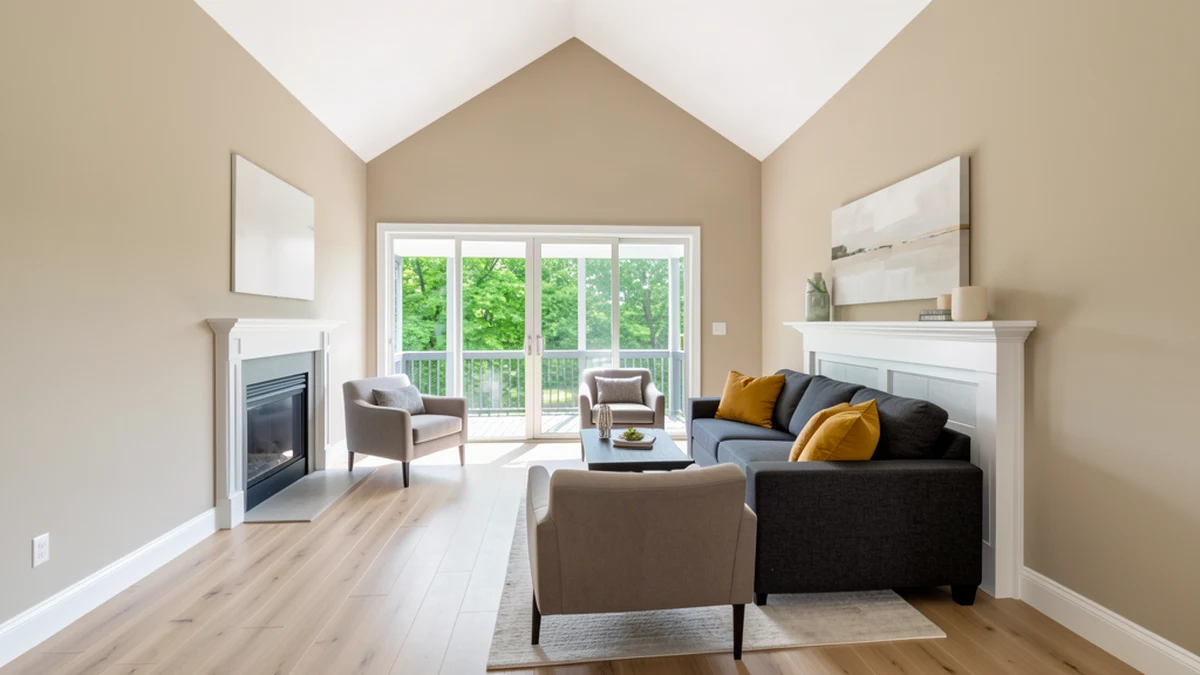 Professional painting contractors in Oxon Hill, MD preparing and painting home interior