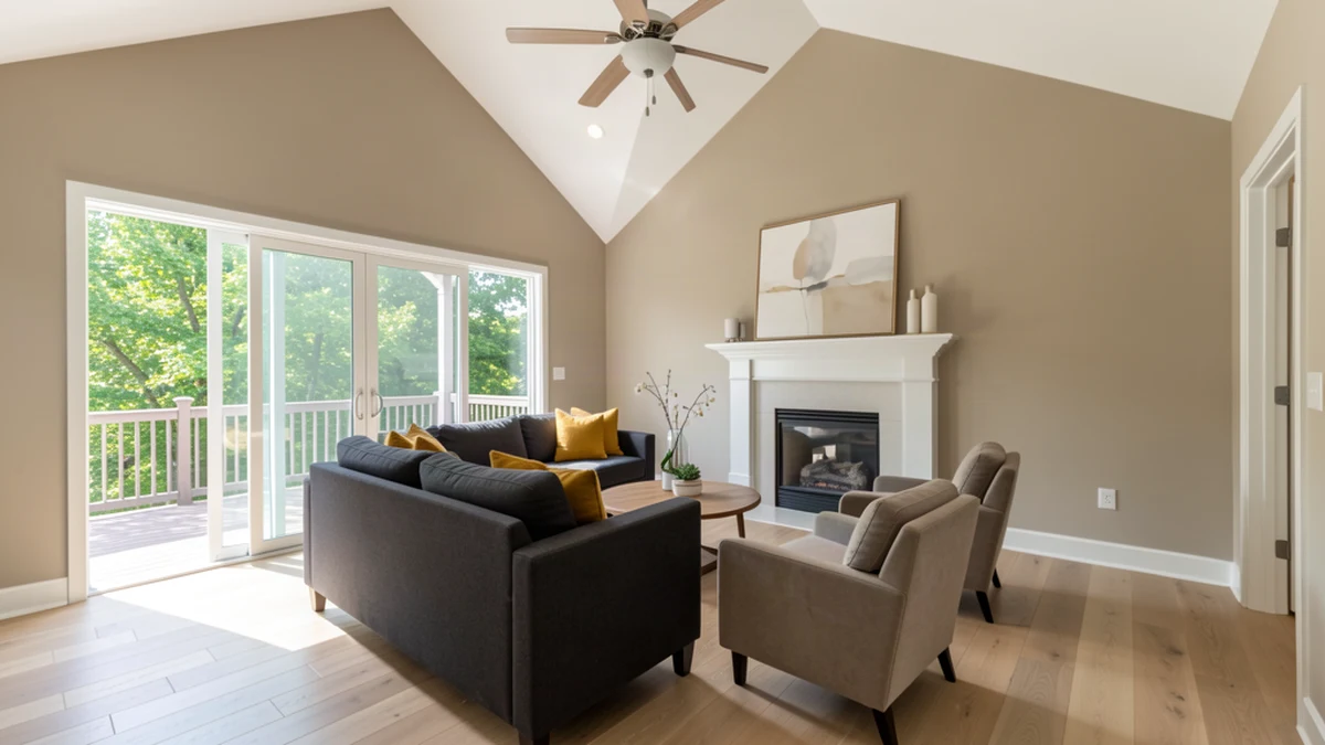 Professional painting contractors in Parsonburg, MD preparing and painting home interior