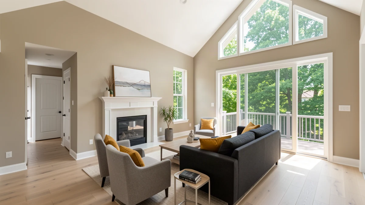 Professional painting contractors in Princess Anne, MD preparing and painting home interior