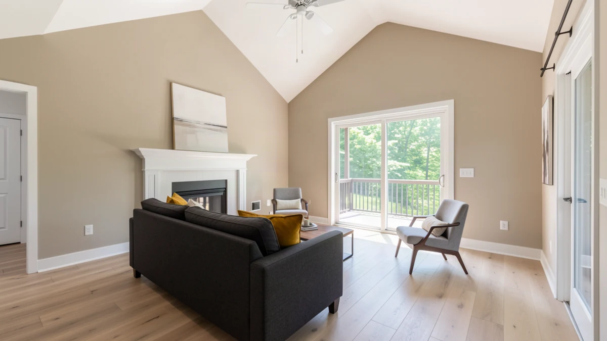Professional painting contractors in Queen Anne's County, MD preparing and painting home interior