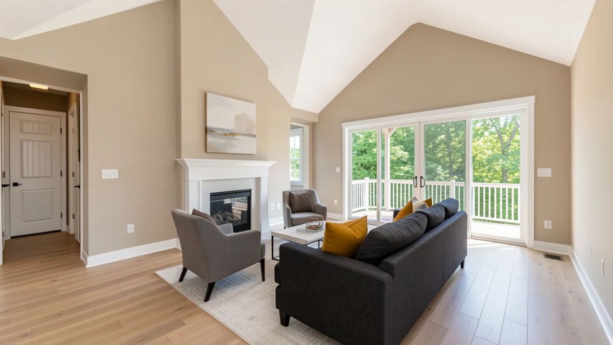 Professional painting contractors in Rising Sun, MD preparing and painting home interior
