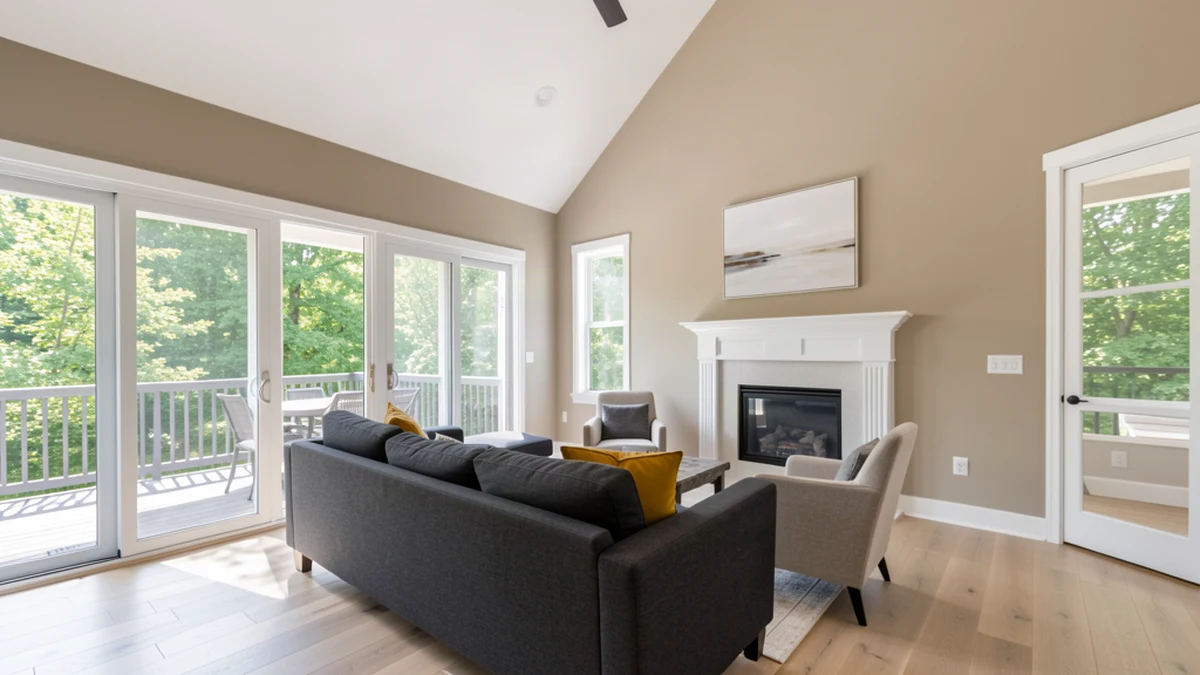 Professional painting contractors in Spring Hill Acres, MD preparing and painting home interior