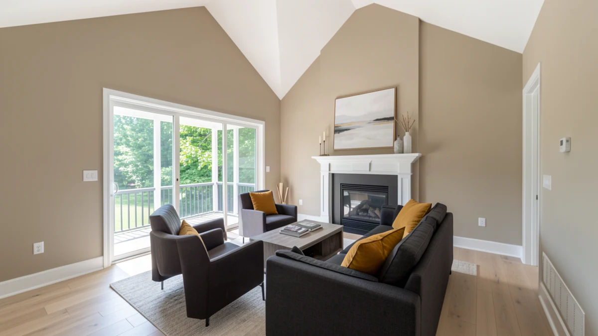 Professional painting contractors in St Michaels, MD preparing and painting home interior