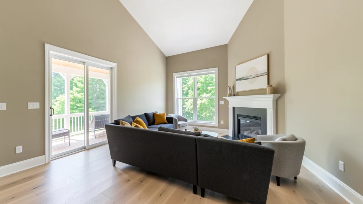Professional painting contractors in Sykesville, MD preparing and painting home interior