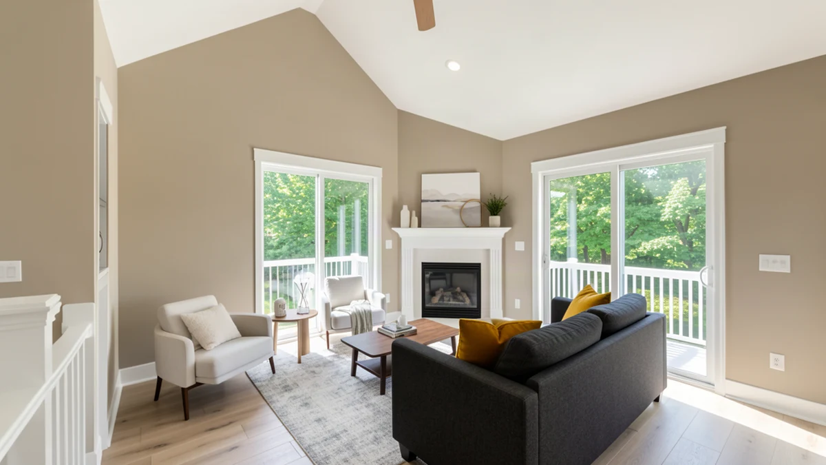 Professional painting contractors in Wheaton, MD preparing and painting home interior